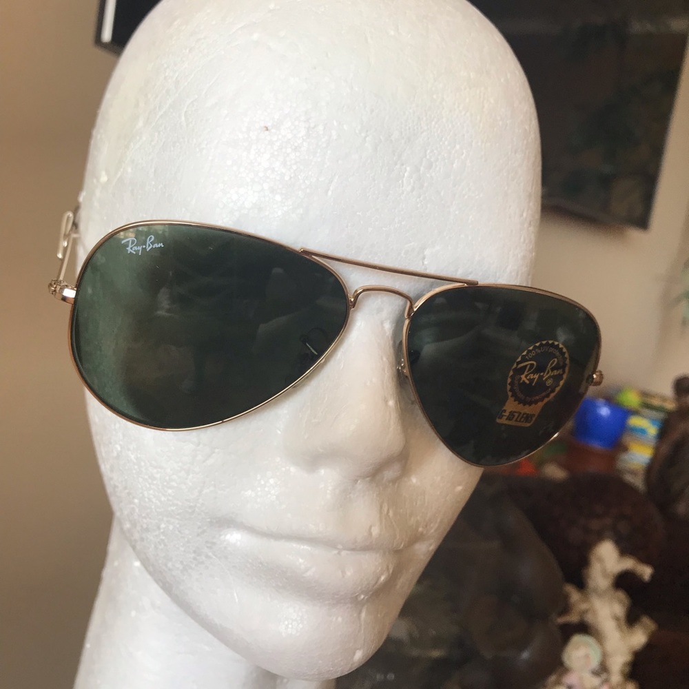 NWT Made in Italy Authentic RayBan Aviator Unisex M/W Sunglasses